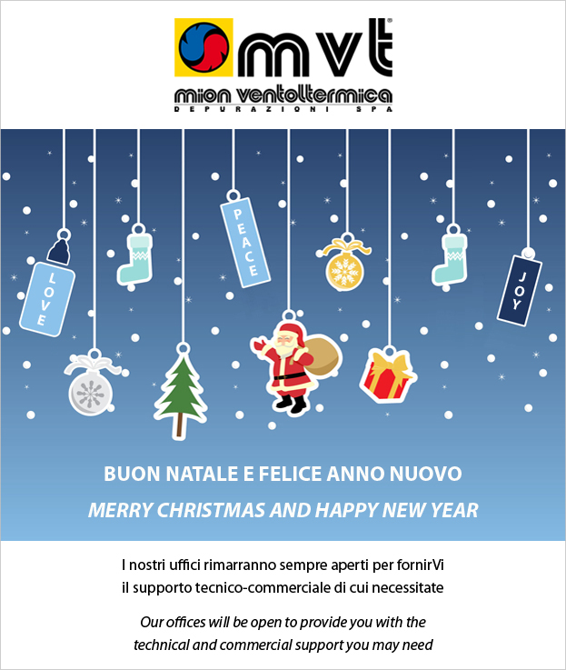 Mion Ventoltermica wishes you Season's Greetings! | Mion Ventoltermica